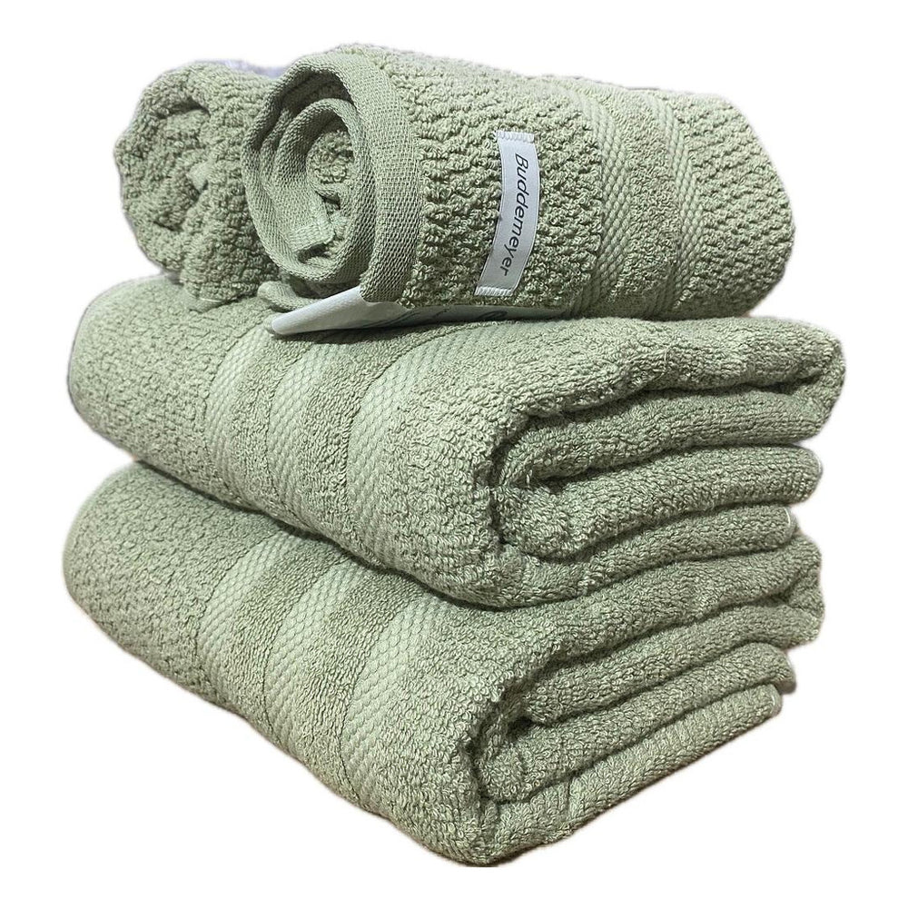 Jogo de Toalhas Buddemeyer Vanilla Extra Soft 4 Peças 100% Algodão | Lavin Decor