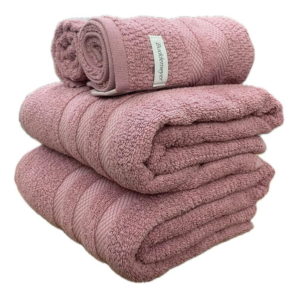 Jogo de Toalhas Buddemeyer Vanilla Extra Soft 4 Peças 100% Algodão | Lavin Decor