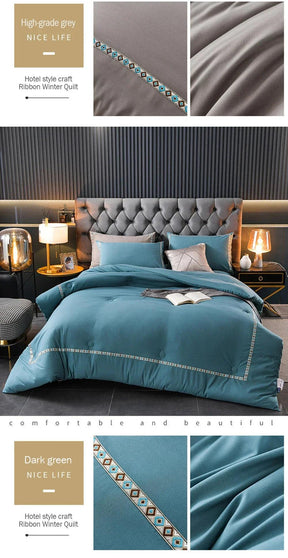 Edredom de Veludo Ultra Macio Lavin   Luxo e Aconchego para Suas Noites