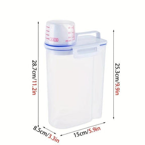 Kit de 3 potes Herméticos para Armazenamento