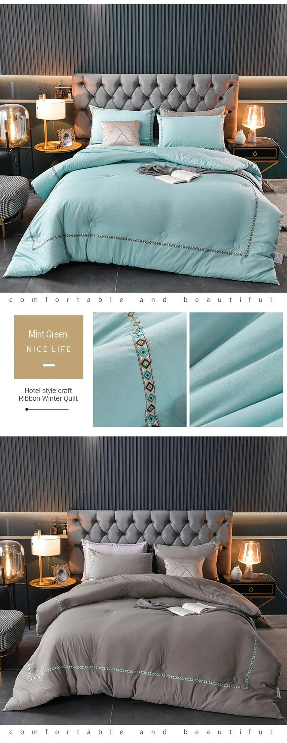 Edredom de Veludo Ultra Macio Lavin   Luxo e Aconchego para Suas Noites