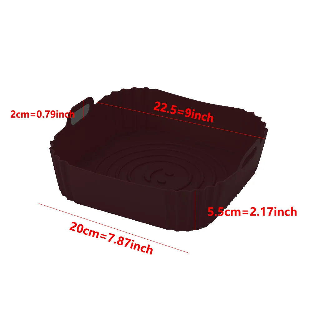 Potes de Silicone Lavin - para Airfryer - Transforme Sua Cozinha