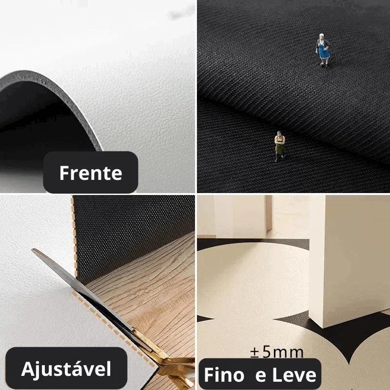 Tapete Minimalista para Cozinha Impermeável Antiderrapante Lavin Decor
